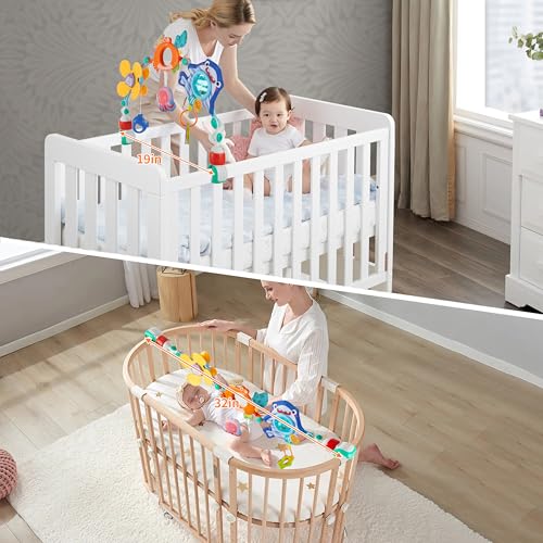 image for Lynncare Baby Stroller Arch Toy, Car Seat Toys, Adjustable Arch Stroll