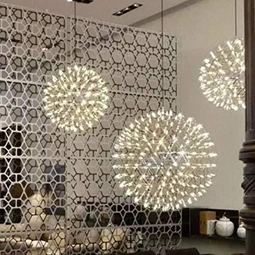 Lampe créative suspendue avec éclairage intérieur led modulable - 5