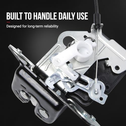 Image of Rear Liftgate Tailgate Lock Latch Actuator - Compatible with Dodge, Jeep - Durango, Nitro, Commander, Grand Cherokee, Liberty, Patriot - Rear Hatch Latch - Replaces 4589131AG, 4589131AB, 4589131AF