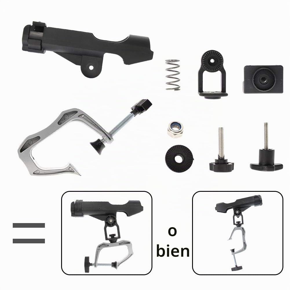 Croch 2 x Rod Holders 360 Degree Rotation for Boat Kayak