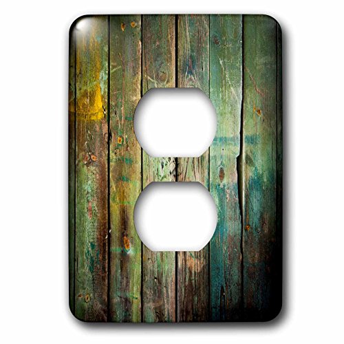 Couvercle de prise effet bois vieilli cache prise multicolore pour masquer les murs ternes - 3