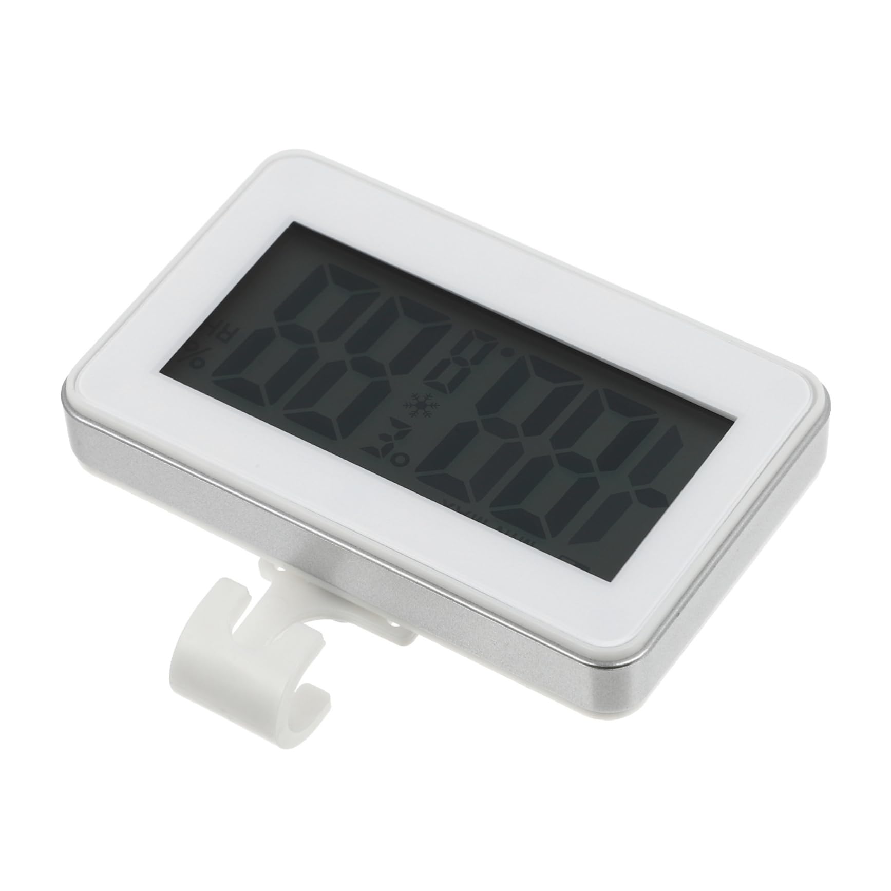 OFFSCH Mini Home Refrigerator Thermometer Indoor Outdoor Thermometer Hygrometer Temperature Humidity Gauge