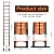 14.5FT Telescoping Extension Ladder for RV Attic Home, Multi-Purpose Collapsible Ladder with Non-Slip Feet, Lightweight Retractable Telescopic Ladder with 2 Triangle Stabilizers & Safety J-Hook