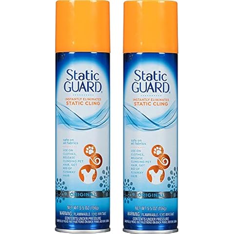 Static Guard Spray 5.5 oz. Pack of 2 Cover