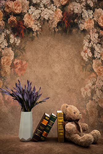 Fondo textil floral Vintage 5x7ft para fotografía miniatura 4