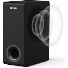 BSETISAN Subwoofer, 8 Powered Home Audio Sub in Compact Design
