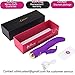 UTIMI G Spot Rabbit Vibrator Sex Toys for Women with Rotating Beads Dildo Clitoral Stimulator with 10 Vibration Modes