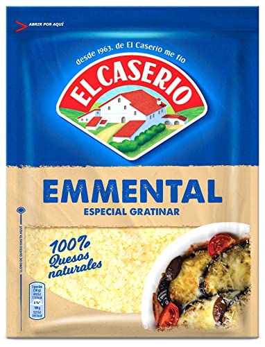 El Caserío Queso Rallado Emmental, 120g