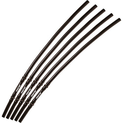 Tube de Ventilation Race RFX Long pour Bouchon de Réservoir de Moto Cross Noir 5pcs