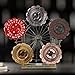 2-in-1 DND Dice & Fidget Spinner （1 Pack）, Unique Roulette D&D Dice, Cool Spinner D&D Metal Dice Set, D6, D8, D10, D12,D20,D% 7-in-1 Dungeons and Dragons Dice Set，MTG RPG Role Playing Gaming Dice