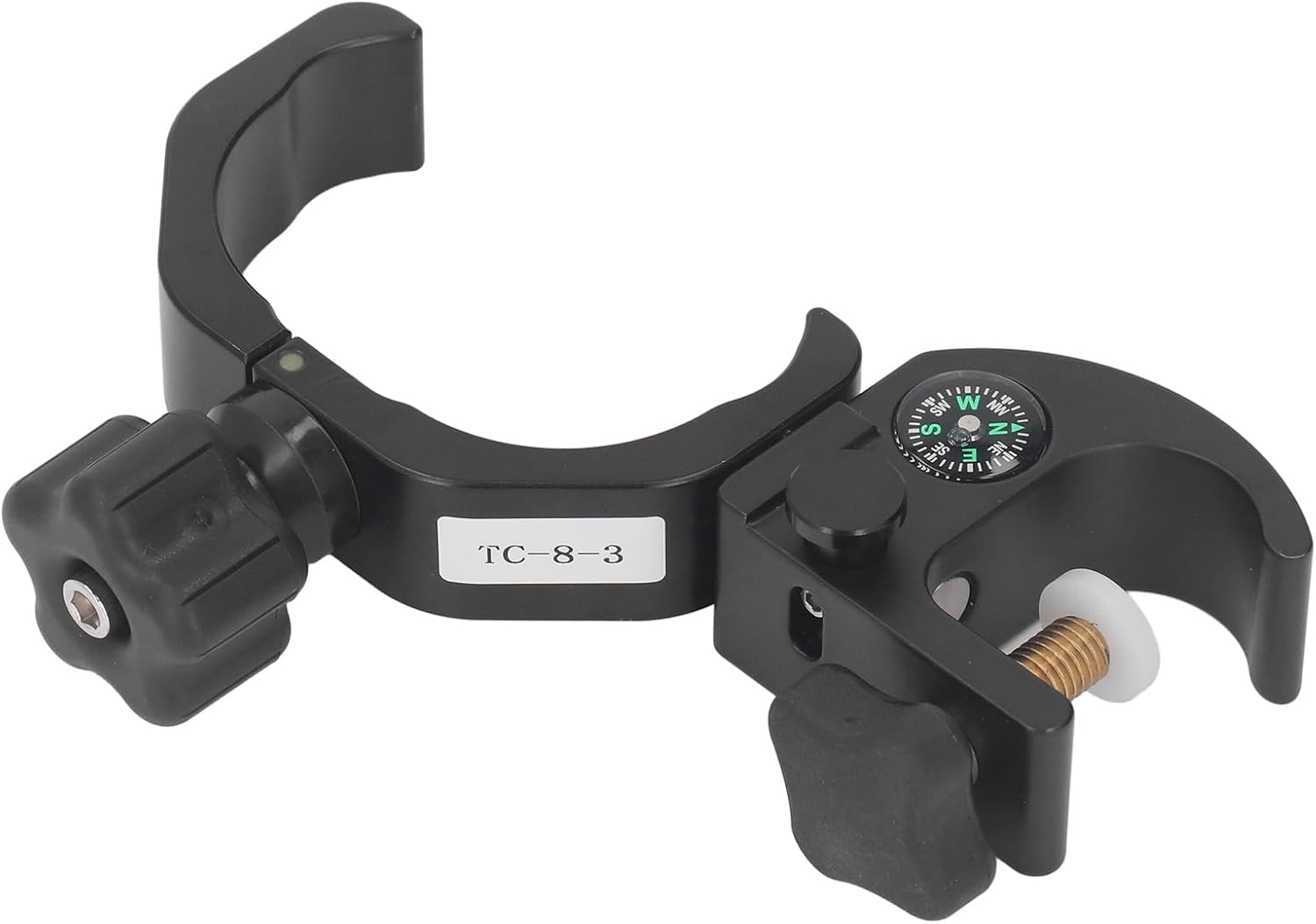Collector Bracket with Compass GPS RTK Universal Portable Adjustable Range Pole Cradle Mount Holder for IHand30