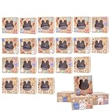 Genérico s para Pascua,24 Piezas De De Embalaje - con Ventana de Conejo para de Dulces de Pascua,para Galletas Artesanía Pastel Golosina Juguete Boda Cumpleaños