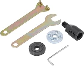 Asixx Acoplador de eixo do motor, adaptador de broca mandril, acoplador de eixo do motor M10-5/8/10/12 mm, adaptador de mandril para ferramentas de disco de corte de moedor (12 mm)