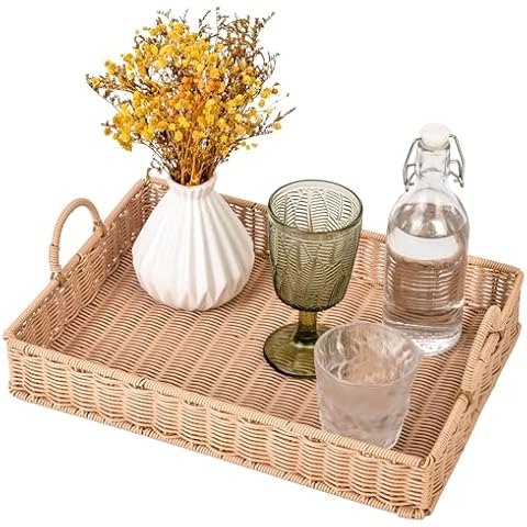 GRANNY SAYS Wicker Serving Tray Cover