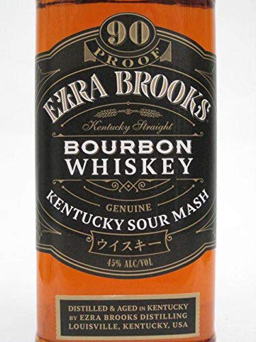 Amazon.co.jp: エズラブルックス ブラック 正規品 45度 750ml : 食品