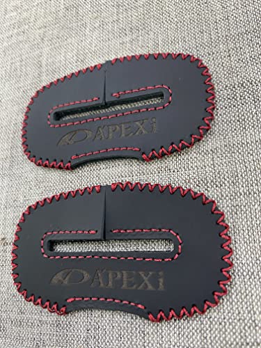 Amazon | APEX'i アペックス 本革レザーシートベルトカバー 赤