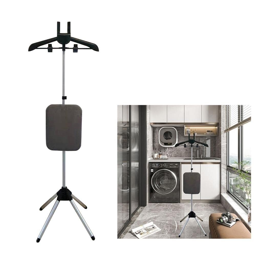 Mini ASSE da Stiro Pieghevole Verticale in Piedi/Seduto ASSE da Stiro Portatile L'asse da Stiro Portatile con Gancio può Regolare L'altezza Installazione Semplice