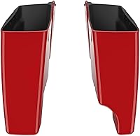 Vista 4 de Billiard Red 4 1/2" - Alforjas elásticas para Harley Touring Road Glide Special Road King 2020 (2 en 1 parte inferior de alforja estirada)