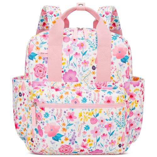 CLOUDWINGS Mochilas pequenas e médias para mulheres, Flor grande, Small, Moderno