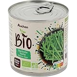 DÉSIGNATION LÉGALE DU PRODUIT: Haricots verts extra fins issus de l'agriculture biologiques