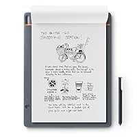 Wacom Bamboo Slate A4 Smartpad/Digitalizzatore di Appunti e Disegni su Carta, Grigio...