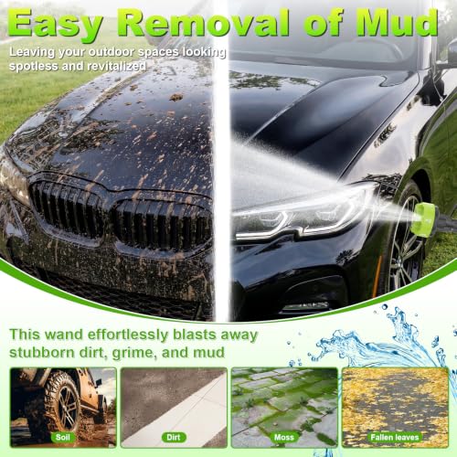 VOERJIA 70 Bar Cordless Pressure Washer with Dual 4000mAh Batteries and Carry Case - Image 8
