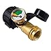 GasSaf Propane Tank Gauge Propane Level Indicator 5lb-40lb Propane Tanks Gas Pressure Meter for RV Camper, BBQ Gas Grill, Fire Pit and More