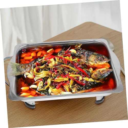 Récipient chauffant buffet avec couvercle pour maintenir la saveur de vos repas chauds