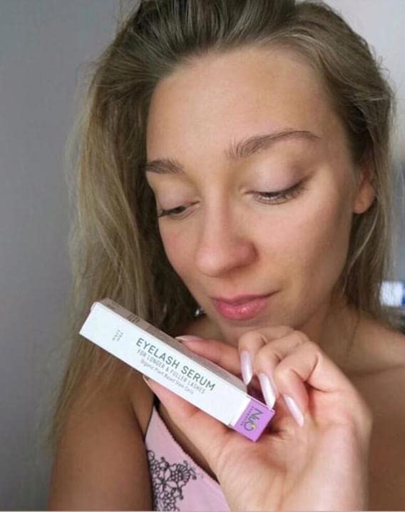 nuorganic Lash Growth Serum for Longer & Thicker Lashes in 30 Days - Vegan & Cruelty-Free (0.1 fl.Oz)