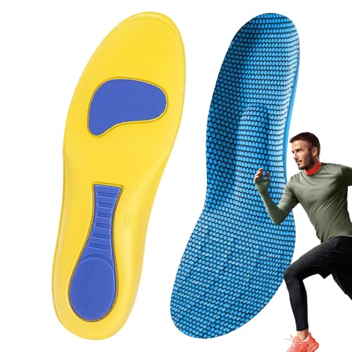 Plantillas Ortopédicas - Soportes para Zapatos con Apoyo en el | Inserciones de Confort para Mujer y Hombre | 1 Par, Diseño Ergonómico, Distribuye la Presión Uniformemente, para Calzado