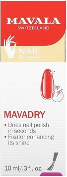 Mavala Mavadry Manicure Fast Drying Finish Enhances Color for Nail, 0.3 Ounce