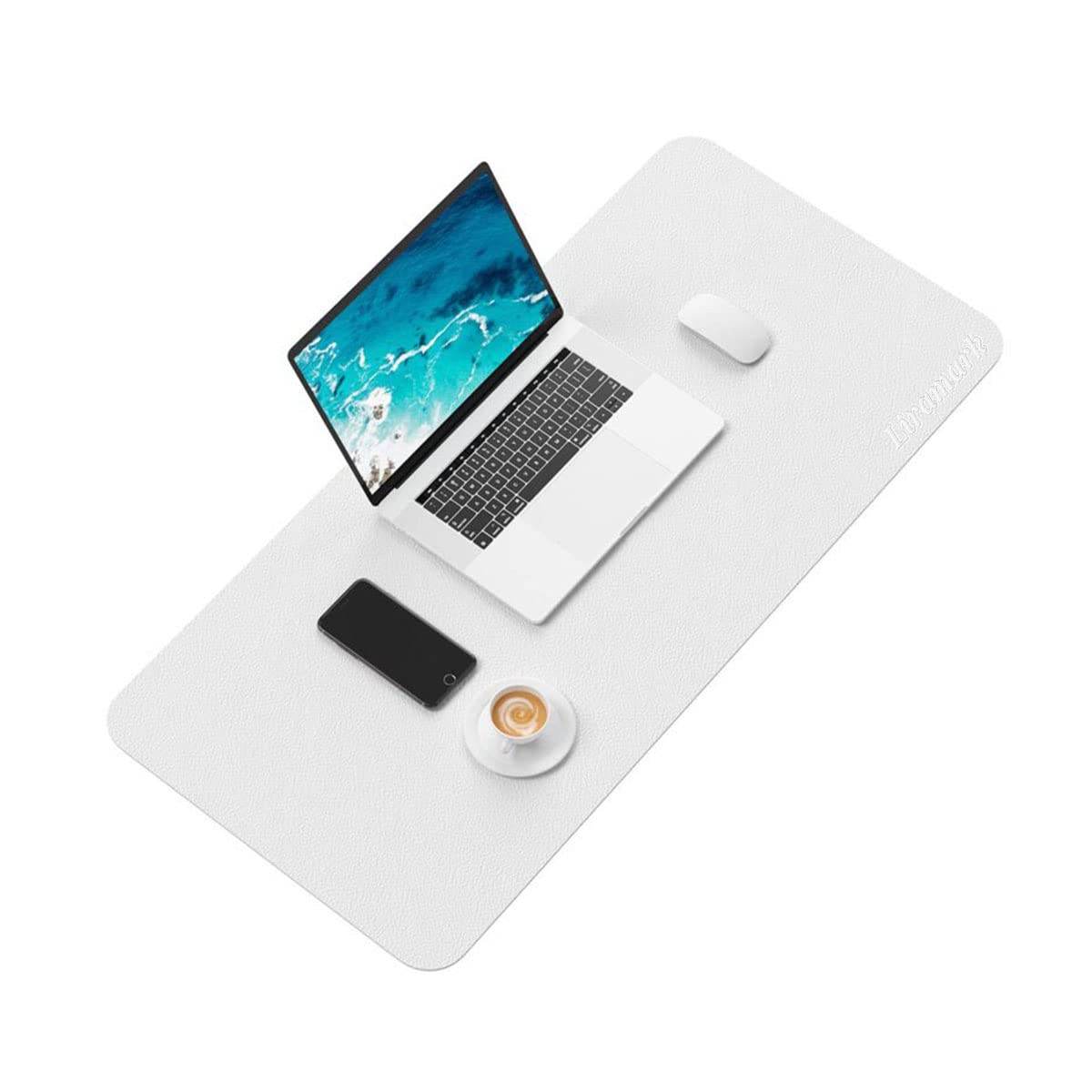 LIRAMARK Desk Pad, 700mm x 350mm PU Leather Office Desk Mat, Ultra Thin, Extra Large, Waterproof Desk Blotter, Laptop Mouse Pad Table Protector for Office and Home (Beige) (B09PG4W51C) Amazon Price History, Amazon Price Tracker