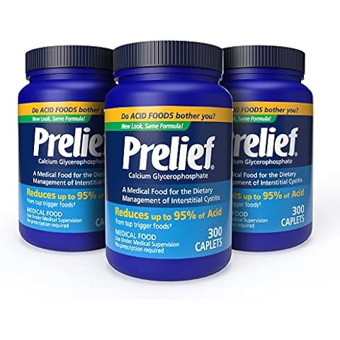 Prelief Acid Reducer Caplets Dietary Supplement, 300 Count (Pack of 3) Cover