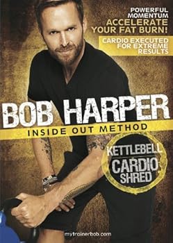 DVD GoFit Bob Harper Inside Out Method – KettleBell Cardio Shred Workout DVD, Cardio Fitness, Maximum Fat Burn, by GoFit Book