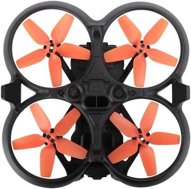 4PCS Avata Drone Propellers 2925S Quick Release Propeller Props Compatible with DJI Avata Quadcopter Orange