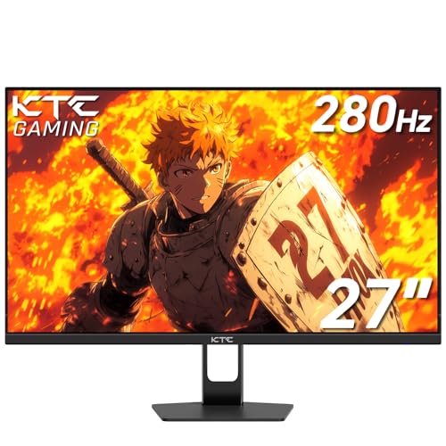 KTC 27 Inch 280Hz Gaming Monitor - FHD 1080P PC Monitor Gamer