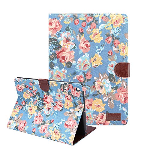 Funda para iPad 10.2 2020 y 2019 de diseño Slim Fit color Azul con soporte