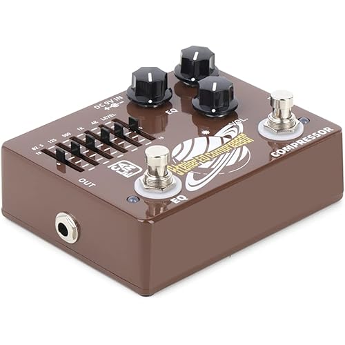 Caline DCP-10 Stella Bass Compressor EQ Effect Pedal Dual Pedal