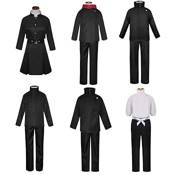 呪術廻戦　コスプレ衣装　5キャラセット 狗巻/伏黒/乙骨/宿儺/真依 呪術廻戦 コスプレ衣装 5キャラセット 狗巻/伏黒/乙骨/宿儺/真依