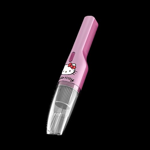Hobby Lobby Hello Kitty - Aspiradora de mano, filtro lavable, recargable, apta para mascotas, color rosa
