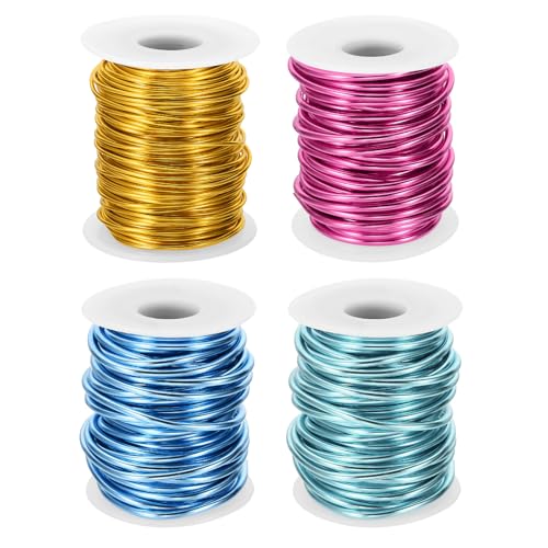 Fil d'aluminium de 3mm souple anti-rouille pour fixer tuteurs et armatures