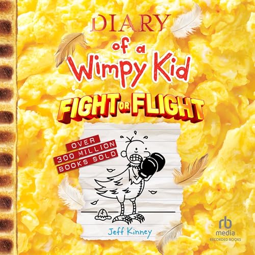 Diary of a Wimpy Kid: Fight or Flight Audiolibro Por Jeff Kinney arte de portada