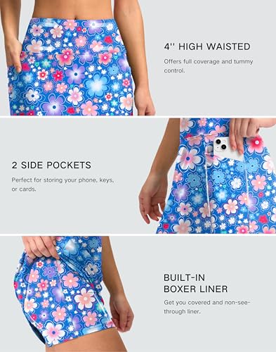 Image of G Gradual Women's 16 inch Swim Skirt with Pockets High Waisted Tummy Control Modest Swimsuit Bathing Suit Bottoms for Women