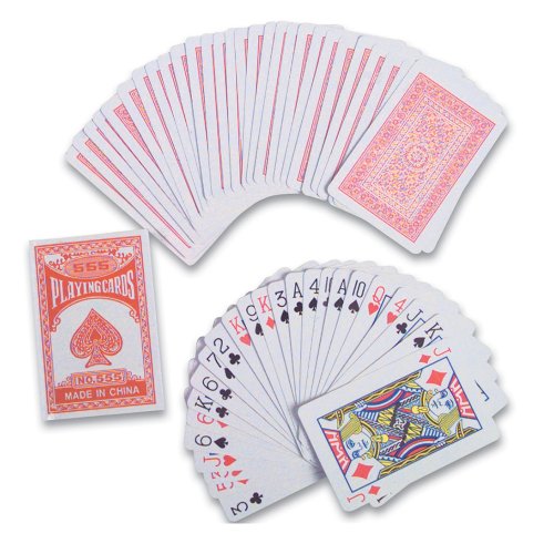 Rhode Island Novelty 2.25 Inch x 3.5 Inch Playing Cards, 24 Packs by Rhode Island Novelty - Used condition - US$13.79