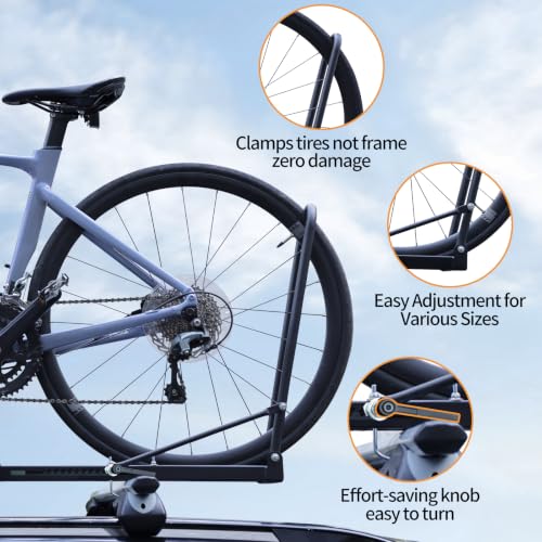 Upright Roof Bike Rack Mount