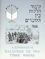Summary of Halachos of the Three Weeks 1583300511 Book Cover