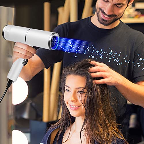 Travel Hair Dryer, Hair Dryer for Fast Drying, HighSpeed Smart Thermo