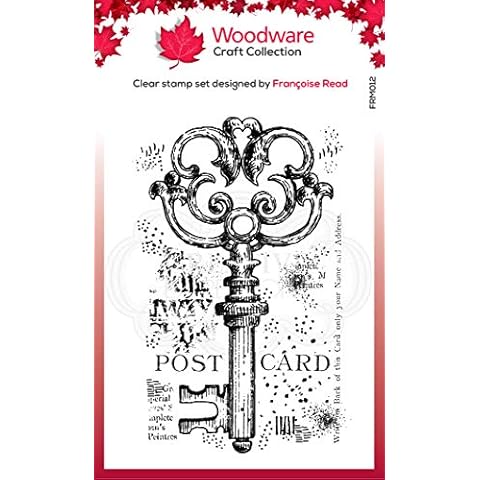 Sello Transparente Singles Old Key de Woodware Cover