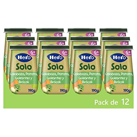 Hero Solo Tarritos ecológicos de Calabaza, Patatas, Guisantes y Brocoli Cover