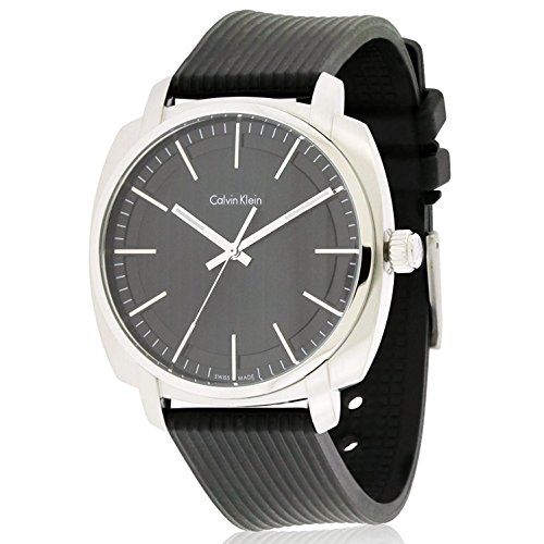 Calvin Klein Highline Black Silver Quartz Analog Men's Watch K5M311D1